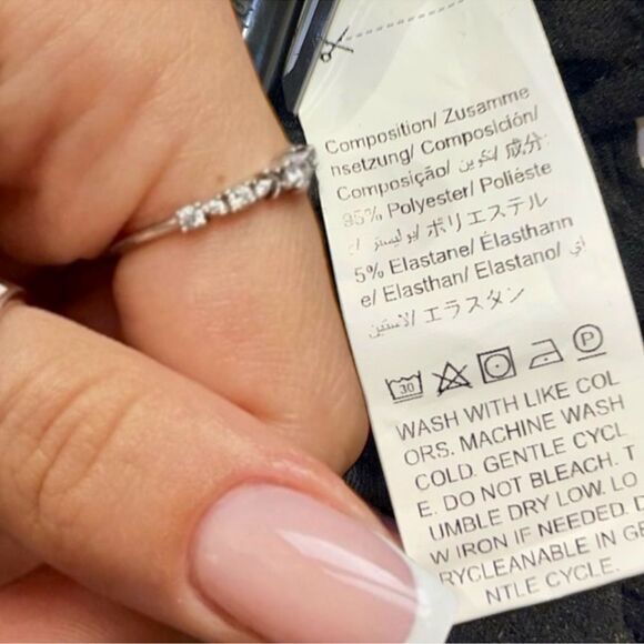 BUNDLE OF 2 SHEIN Black Rompers Kimono + Ribbed Halter Biker Shorts Unitard M - Picture 13 of 16